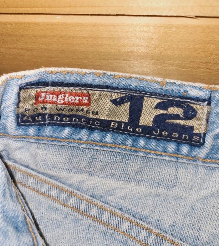 Jeans bleu clair junglers 34 - photo numéro 4