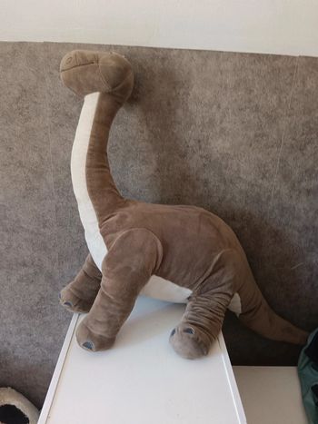 Doudou brachiosaure xxl