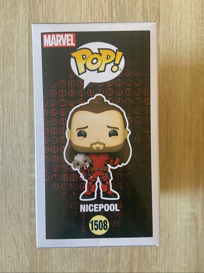 Funko pop Marvel nicepool 1508 édition limited suprême LE 9500 - photo numéro 4