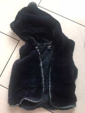 Gilet fourrure sans manches kiabi