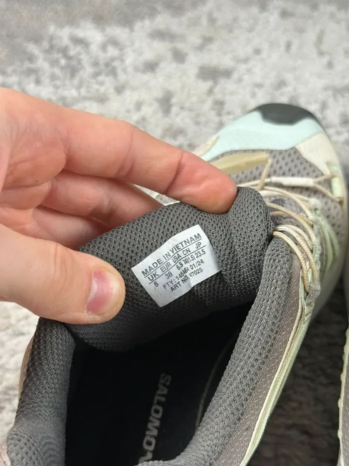 Salomon XA Pro 3D V8 - Blue & Green & Grey - photo numéro 8