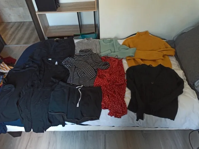 Lot de 10 vêtements femme taille XS/S//M ( lot 11)