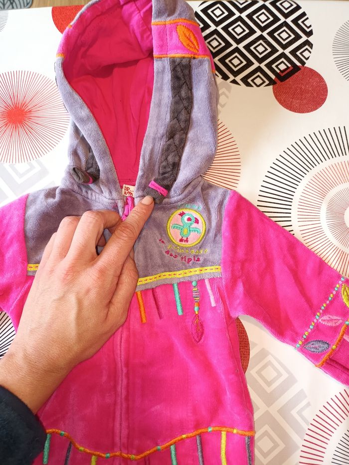 Lot 3 pyjamas costume Dpam taille 3 mois 👧 - photo numéro 7