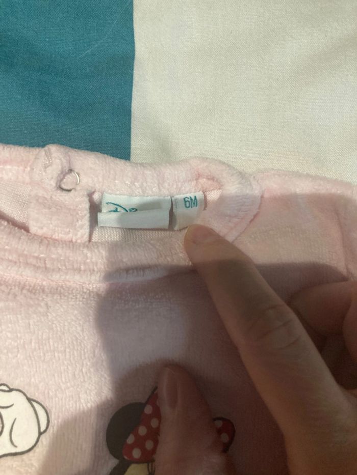 Pyjama velours bébé fille - photo numéro 3