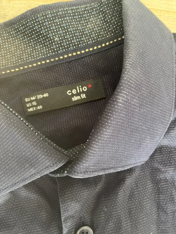 Chemise bleu homme 👔 - photo numéro 3