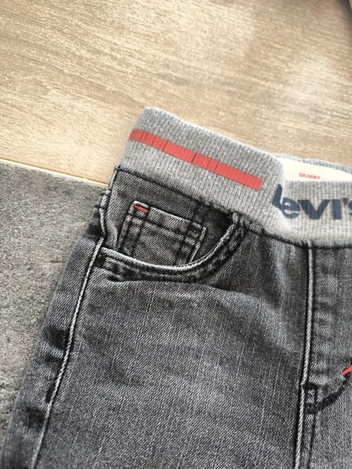 Pantalon jean coupe skinny garçon 12 mois 80cm Levi's - photo numéro 7