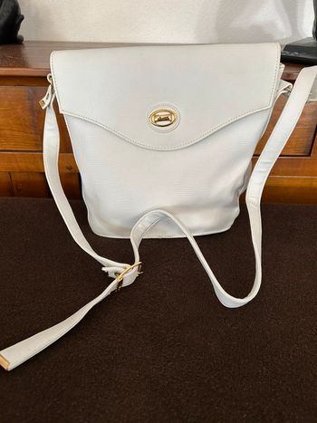 Sac bandoulière blanc