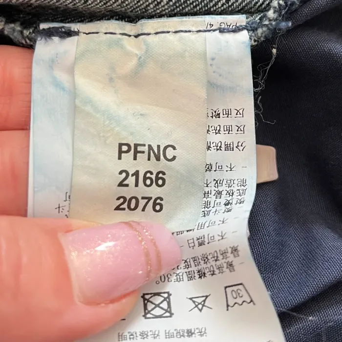 Jean/pantalon bleu évasé/flare/bootcut Emporio Armani, femme, taille W 29 (38 taille française) - photo numéro 7