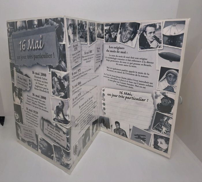 Carte postale avec son enveloppe.
11,5x17cm.
NEUVE.
16 mai - photo numéro 2