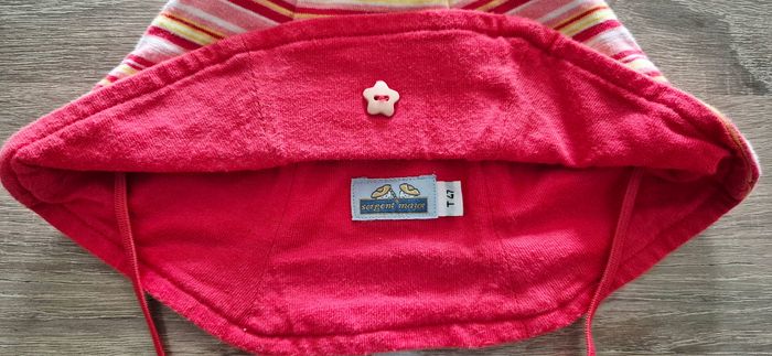 Bob / Chapeau bébé fille Sergent Major - Taille 47 (6-12 mois environ) - photo numéro 3