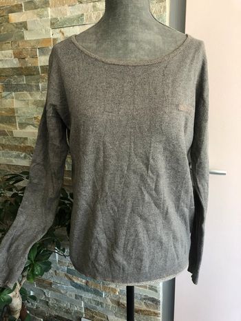 Pull gris Camaieu 38