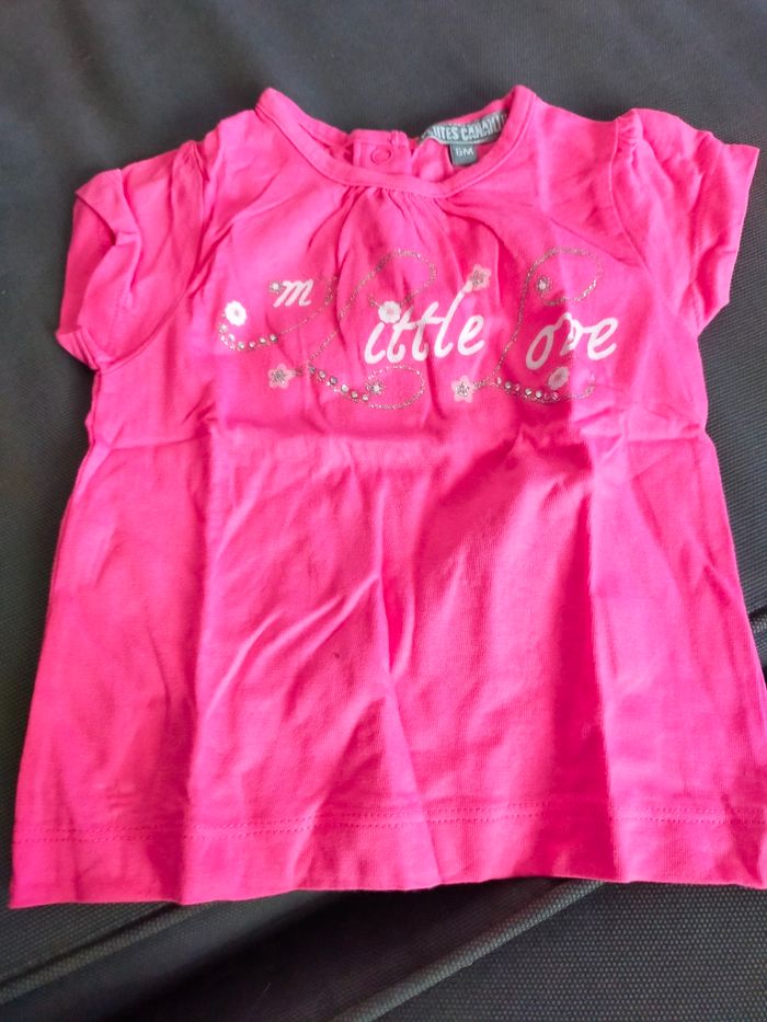 Ensemble short tee shirt 6 mois - photo numéro 2