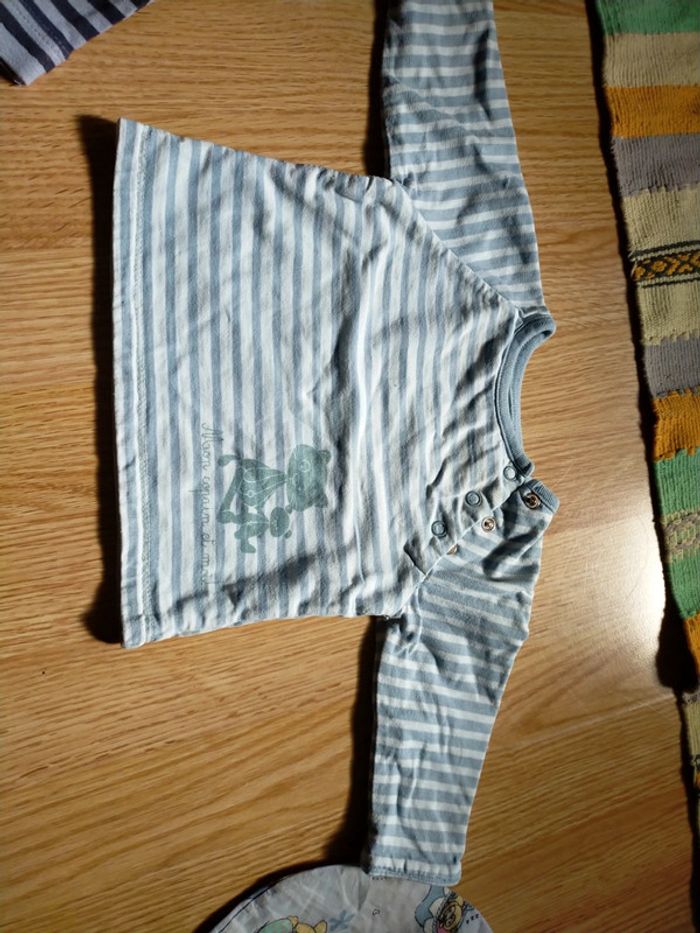 Ensemble jeans tee-shirt manches longues 3 mois - photo numéro 3