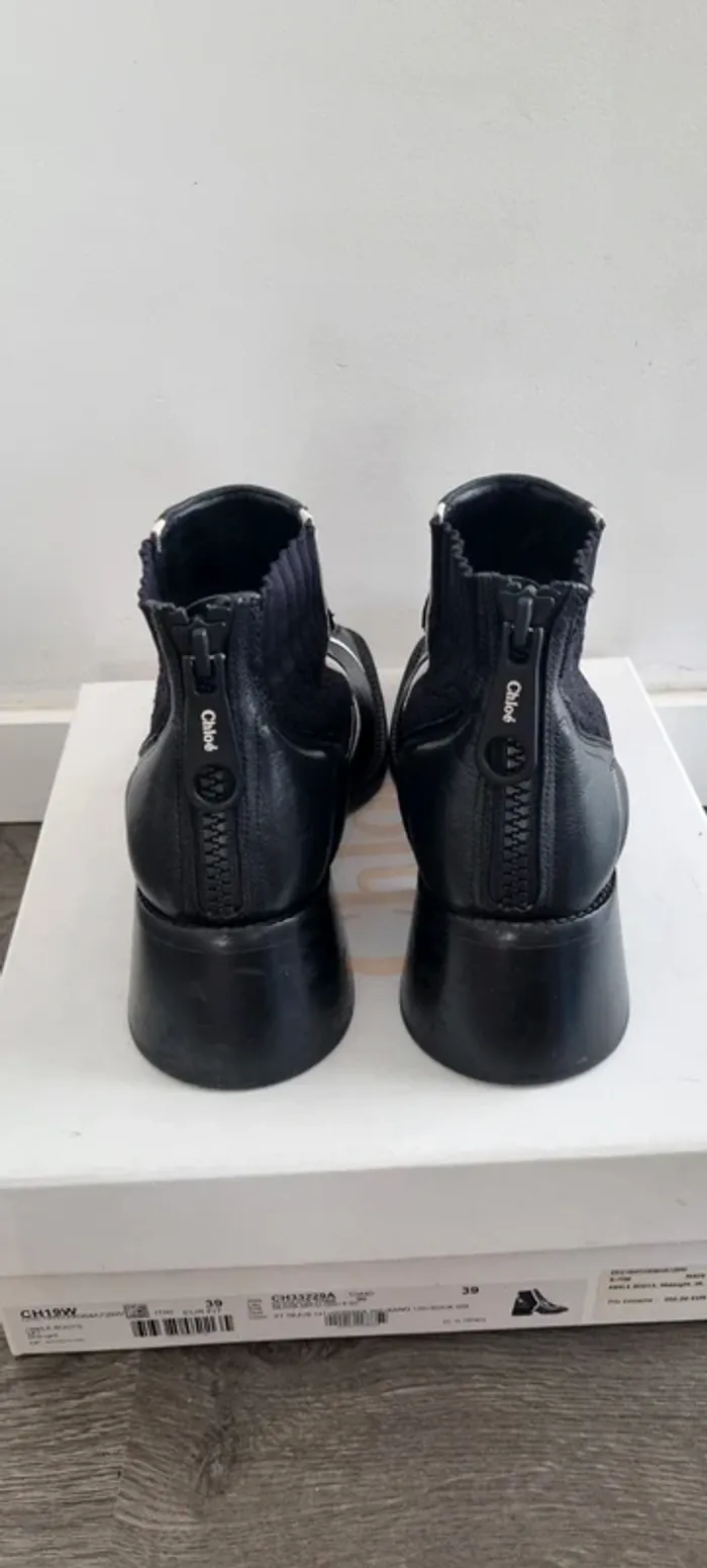 Boot western chloe Olivia noire 39 - photo numéro 7
