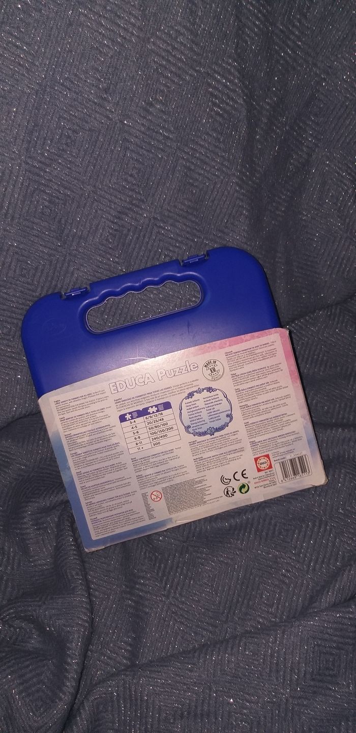 🧩 Lot de 2 puzzles 20 pièces " Reine des neiges " - photo numéro 7