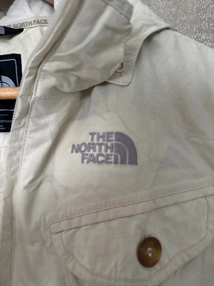 Veste imperméable The North Face beige – Femme – Taille L - photo numéro 2