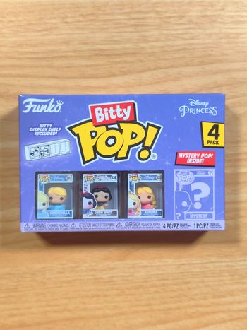 Boîte 4 Funko Bitty Pop! - Disney Princess