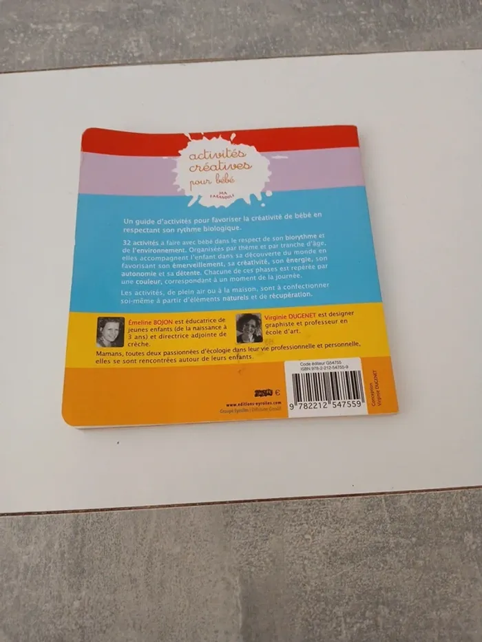 Livre activités créatives pour bébé 0 3 ans - photo numéro 2