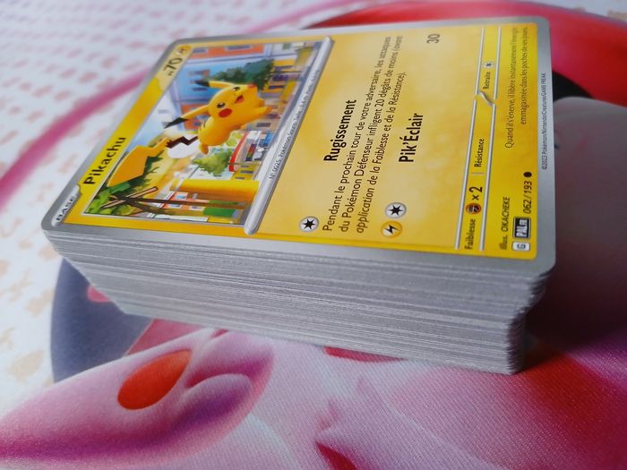 Carte pokémon évolution de paldea