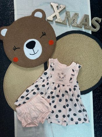 Robe Marie disney 1 mois