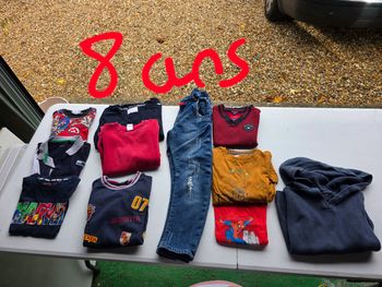 Lot garçon 8ans