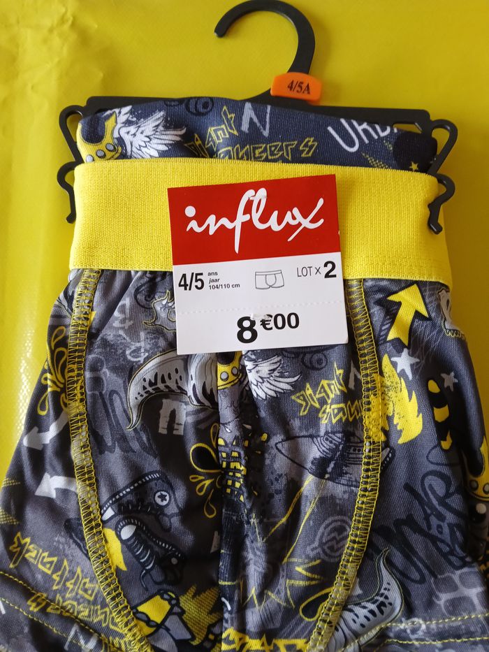 lot de 2 calecon dinosaure garcon 4/5 ans - photo numéro 2