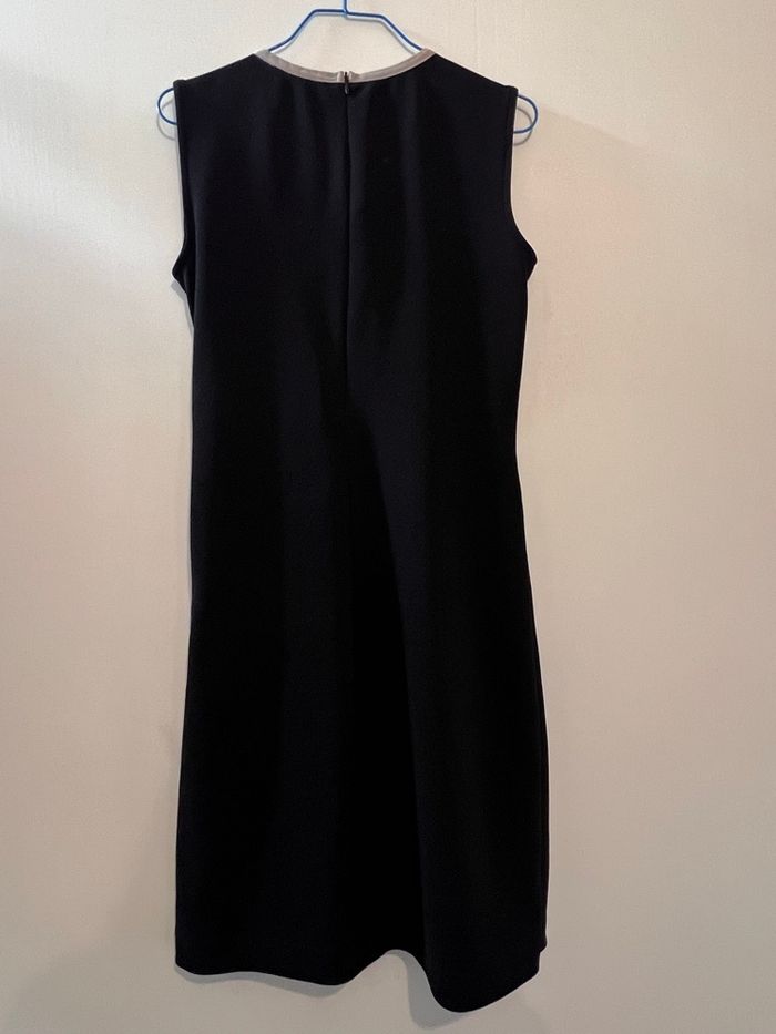 Robe Noire Élégante Sinéquanone Paris avec Détail Zip Asymétrique - Taille S/M - photo numéro 4