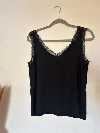 Femme 👩🏻 Caraco noir en dentelle h&m taille 34
