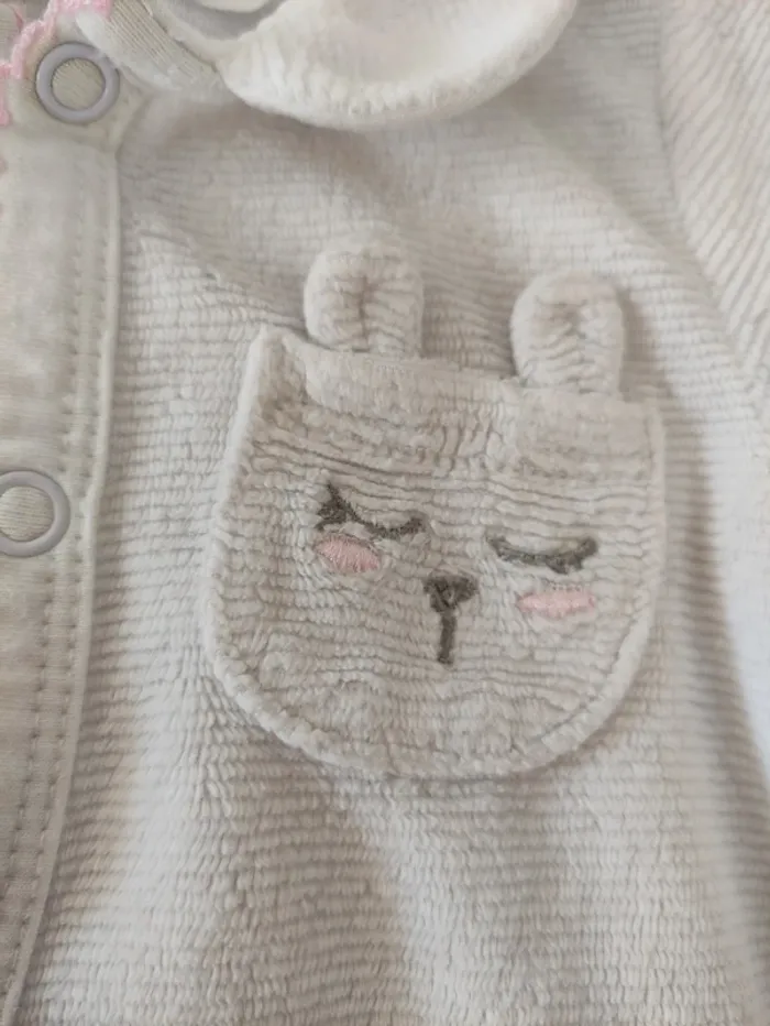 Pyjama chaud blanc - photo numéro 3