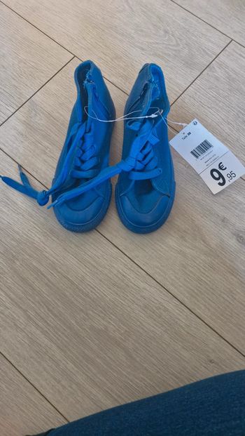 Baskets bleues neuves pointure 30