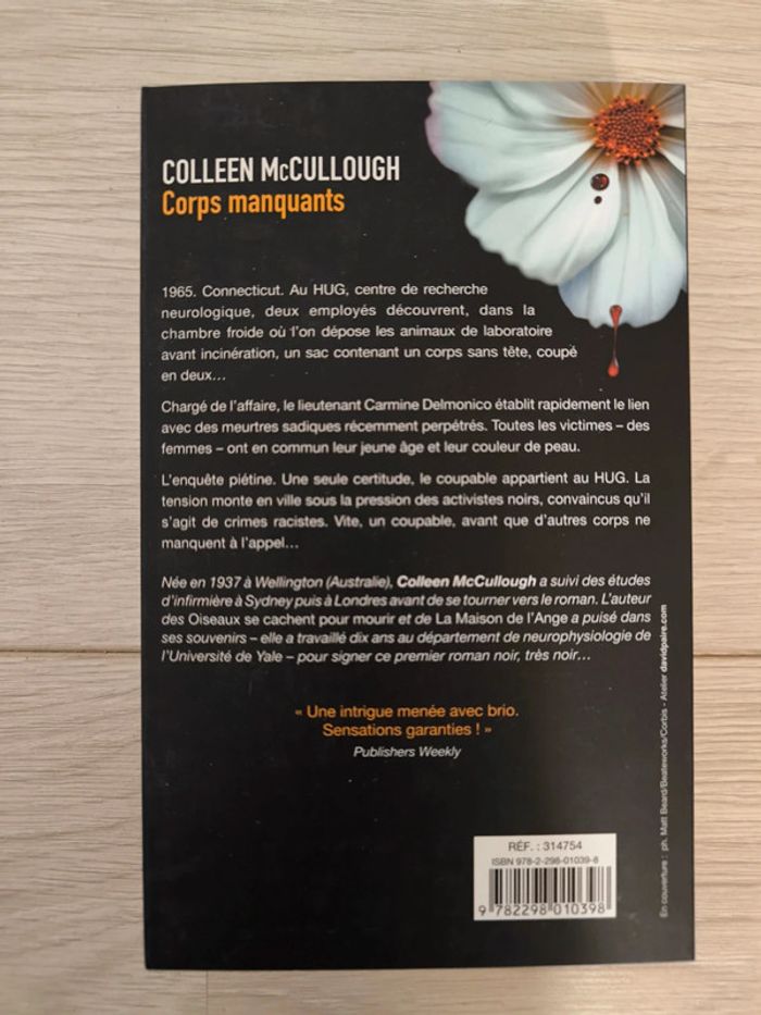 Livre neuf Corps manquant - photo numéro 2