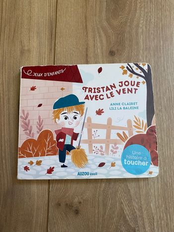 Livre Tristan joue avec le vent 