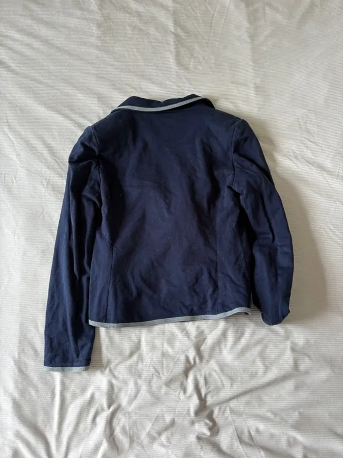 Veste blazer – Promod – Taille 40 – Bleu marine et grise - photo numéro 2