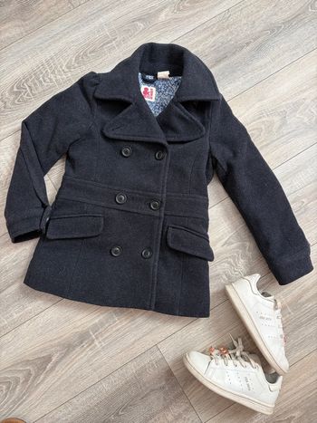 Caban marine fille H&M taille 6 ans