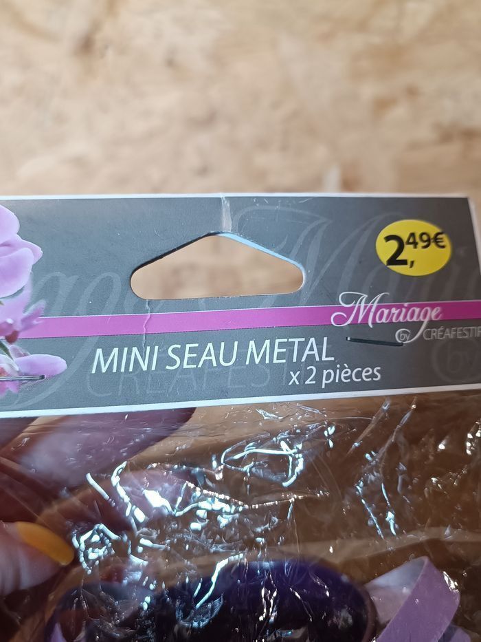 Mini seau métal - photo numéro 5