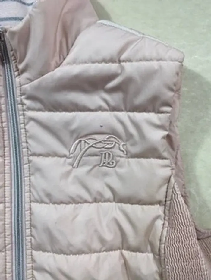 Veste sans manches Pénélope Leprevost rose pastel – Taille L – Très bon état - photo numéro 3