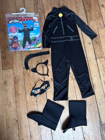 Déguisement chat noir de Miraculous 5-6 ans zag