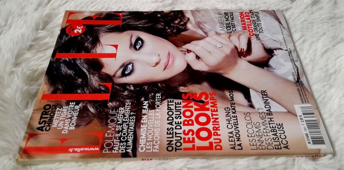 Magazine Elle n°3346 février 2010 spécial Marion Cotillard et Alexa Chung - photo numéro 2