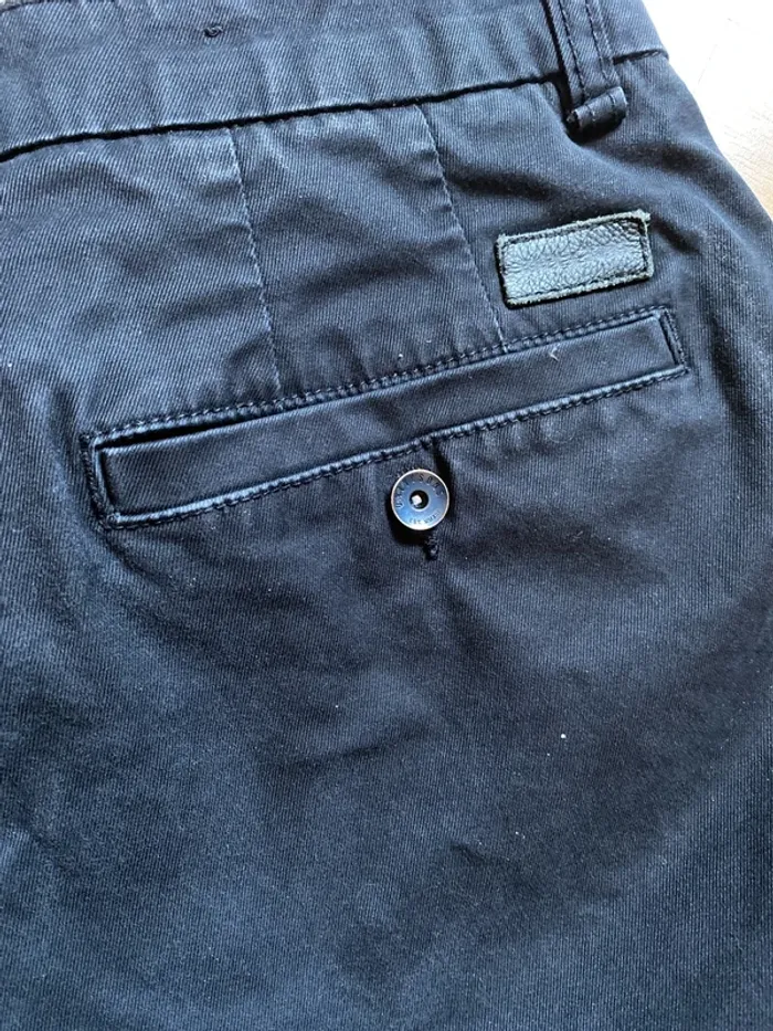 Pantalon noir en toile - photo numéro 5
