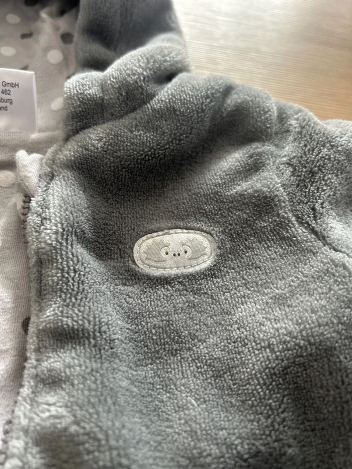 Jolie veste gilet moumoute grise mixte - photo numéro 4