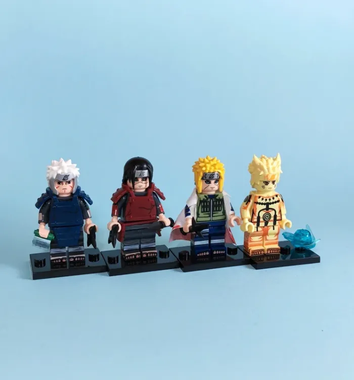 Naruto la grande guerre ninja - lot de 11 mini figurines au format Lego - photo numéro 3