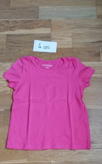 T-shirt fille 4 ans