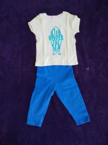 Ensemble vêtements taille 6 mois