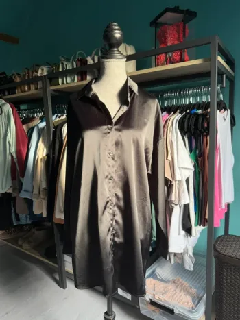 Chemise long noir