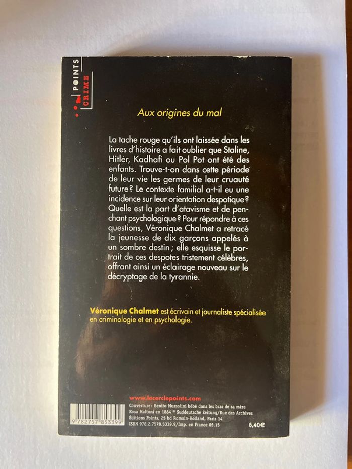 L’enfance des dictateurs Véronique Chalmet (histoire) - photo numéro 2