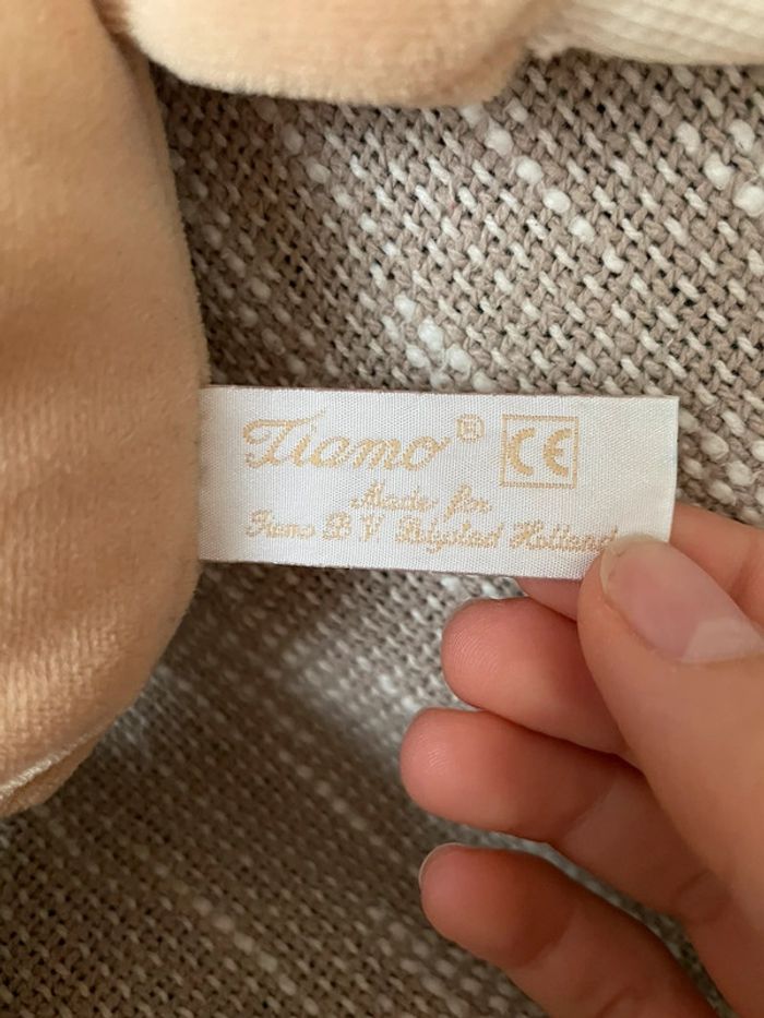 Peluche doudou Tiamo chien marron beige très bon état - photo numéro 5