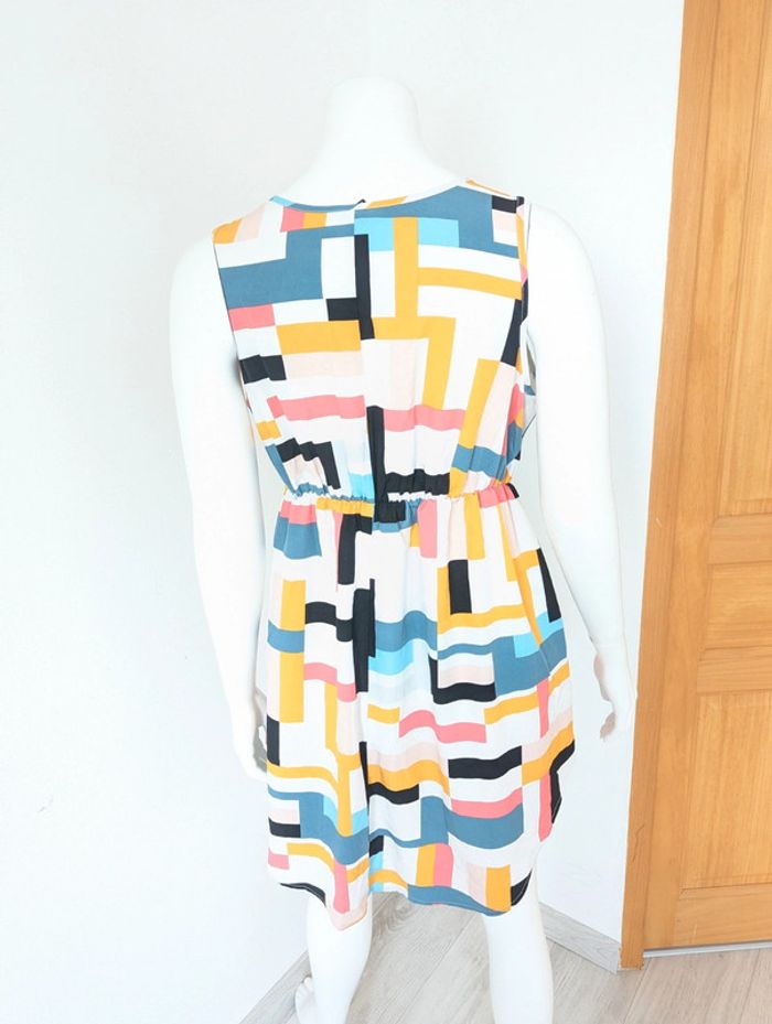 Robe d'été multicolore taille 46 - photo numéro 2