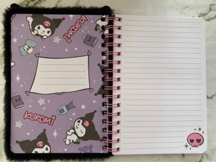 Notebook peluche Kuromi - photo numéro 2