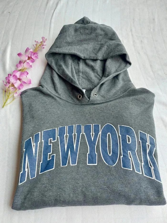 Sweat à capuche mixte New York Taille S - photo numéro 15