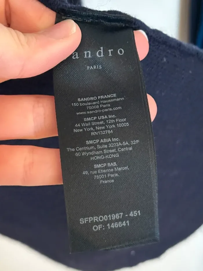 Robe Sandro en laine - photo numéro 6